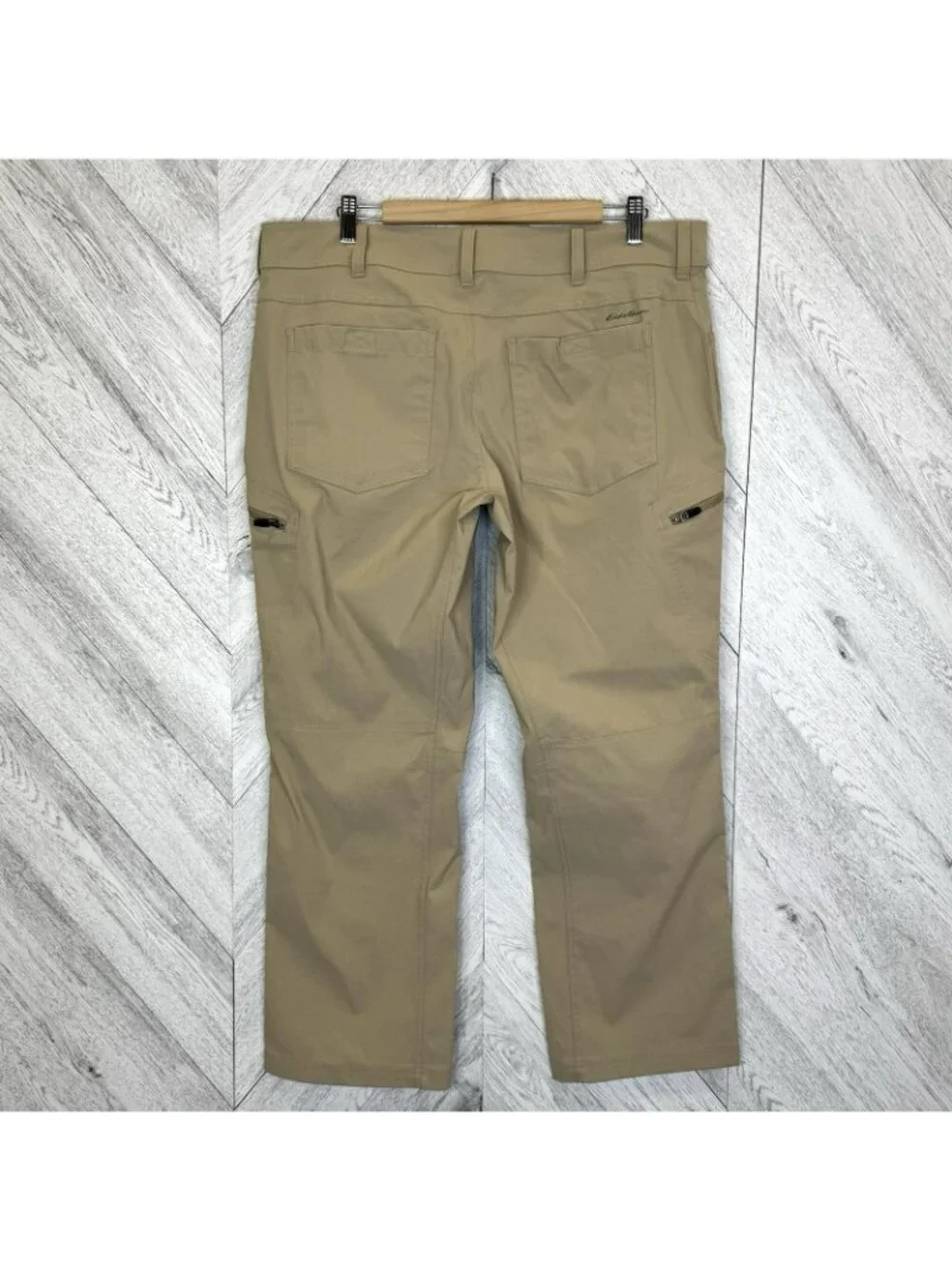 Eddie Bauer First Ascent Guide Pro Pants Mens Size 38x30 Khaki Outdoor Hiking